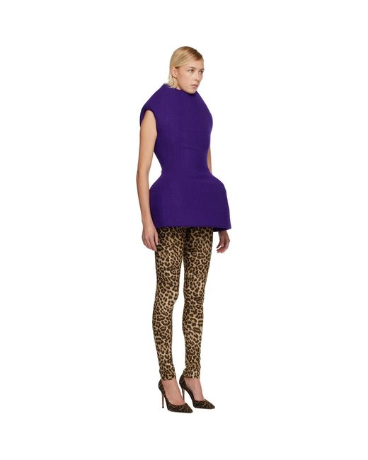 Duran Lantink Black Sculptured Minidress