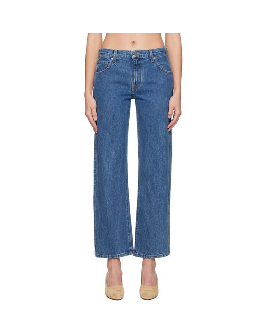 Khaite Blue Kerrie Jeans