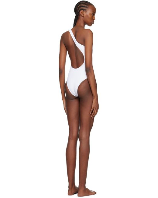 Rhude Black Ssense Exclusive White Swimsuit