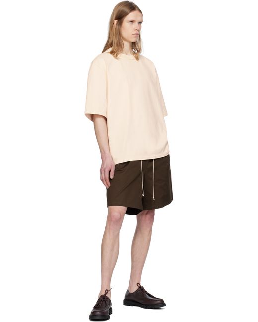 メンズ Camiel Fortgens ベージュ Big Tシャツ Natural