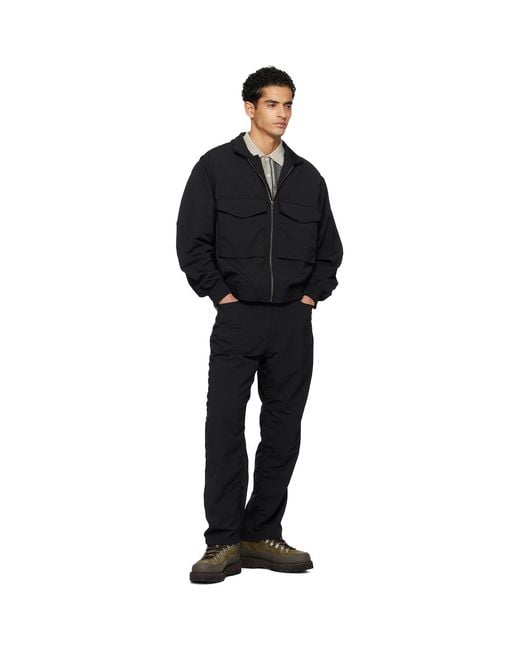 Nanamica Black Alphadry Field Jacket for men