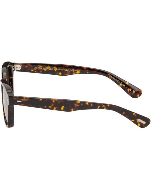 Oliver Peoples Black Errisson Sunglasses for men