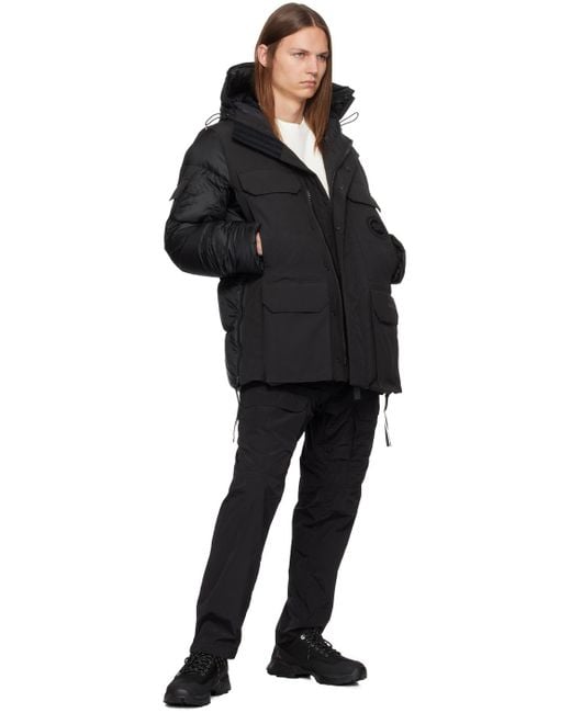 Canada Goose Black 'Paradigm' Label' Expedition Down Coat for men