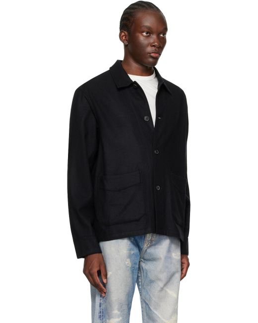 【OUR LEGACY】 Archive Box Jacket Wool Black Our Legacy - Archive Box Jacket Black Wool