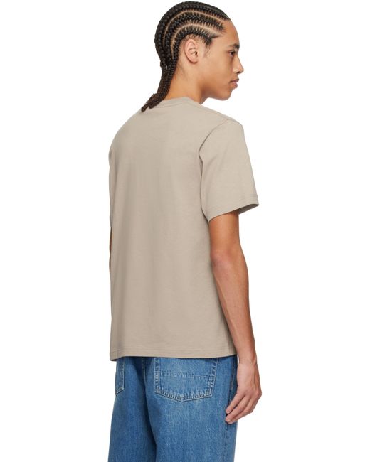 メンズ Axel Arigato グレー Legacy Tシャツ Blue