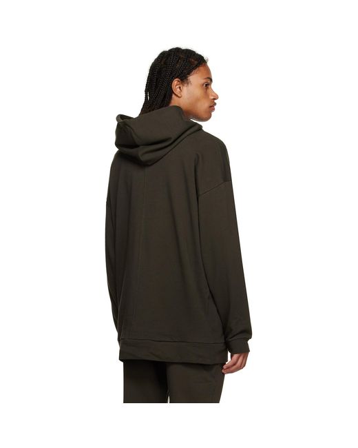 The Row Black Brown Essoni Hoodie for men