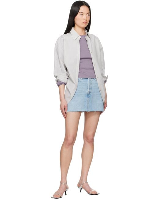 Levi's ブルー Icon ミニスカート Blue