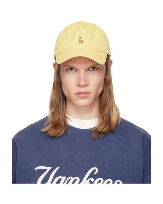 Polo Ralph Lauren Blue Stretch-Cotton Twill Ball Cap for men
