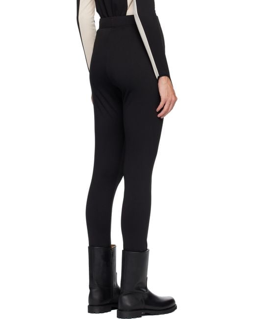 Moncler Black Polartec Leggings