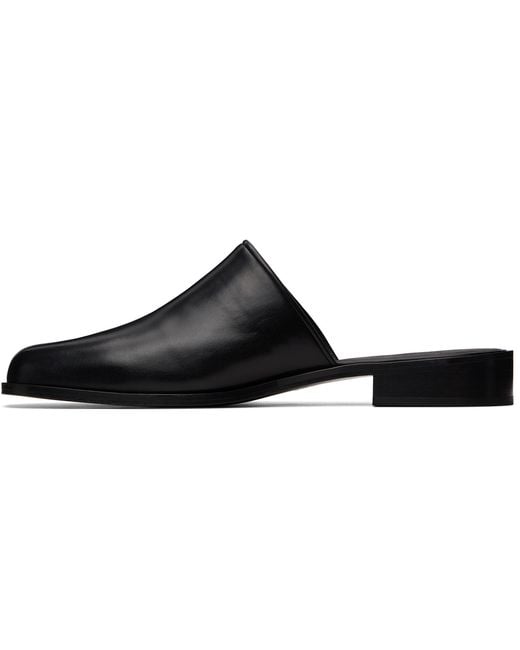 Studio Nicholson Black Barlow Loafers for men