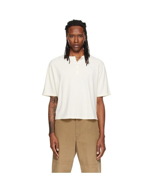 Jeanerica White Off- Faldo T-Shirt for men