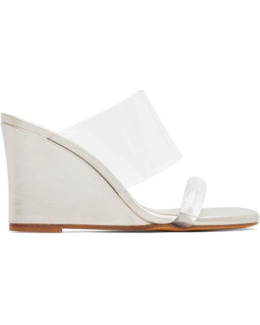 Maryam Nassir Zadeh Black Olympia Wedge Heeled Sandals