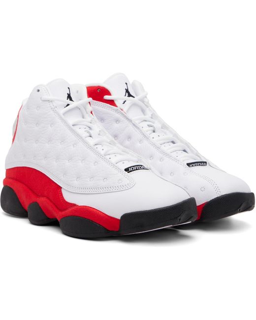 Nike Red Air Jordan 13 Retro Sneakers for men