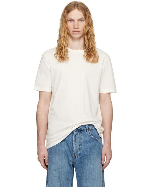 T-Shirt Luke Blanc The Row pour homme en coloris Blue