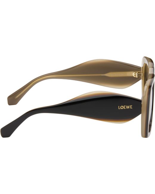 Loewe Gray Signature Sunglasses