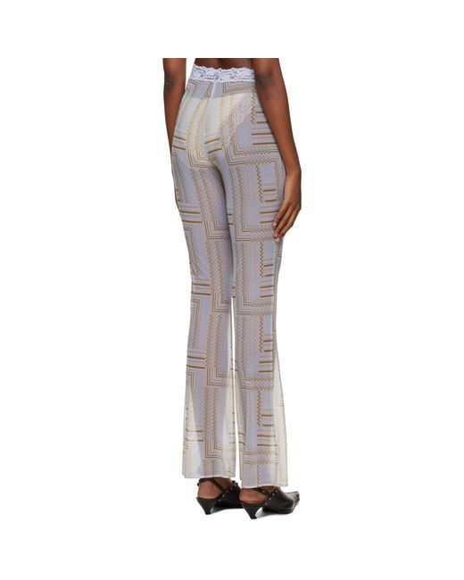 Vaillant Multicolor Ssense Exclusive Print Trousers
