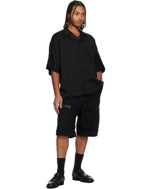 パンツ julius Rust Manifold Short Pants Julius メンズ ブラック Rust Manifold ショートパンツ 【公式通販】