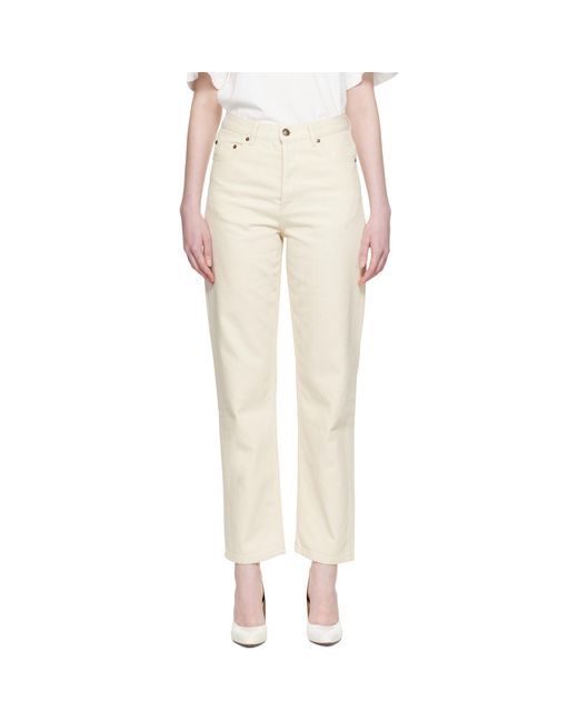 A.P.C. Natural Off- Fairfax Jeans