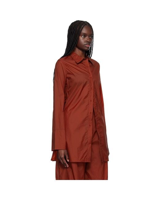 Renaissance Renaissance Red Jill Nylon Shirt