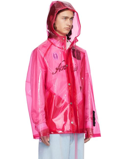 Acne Pink Jacket for men