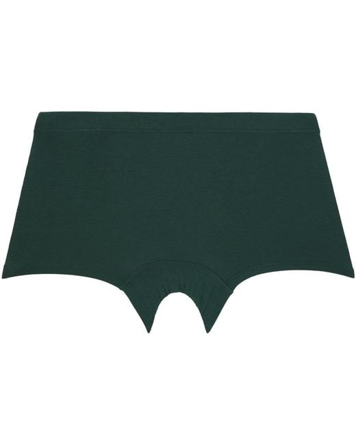 Zegna Green Patch Boxers for men
