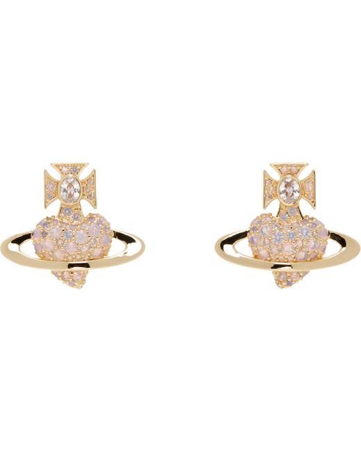 Vivienne Westwood Black Agnatha Earrings