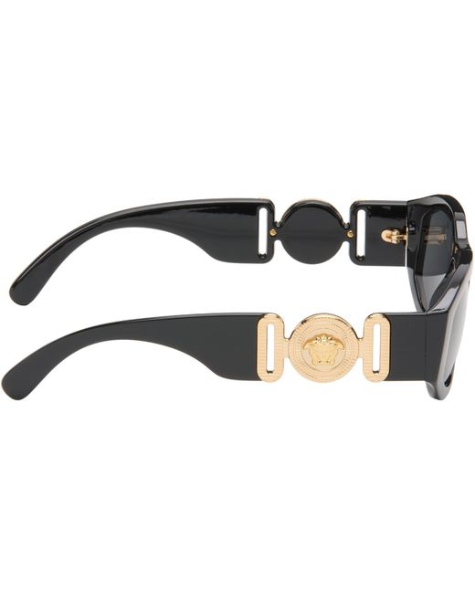 Versace Gray Medusa Biggie Sunglasses