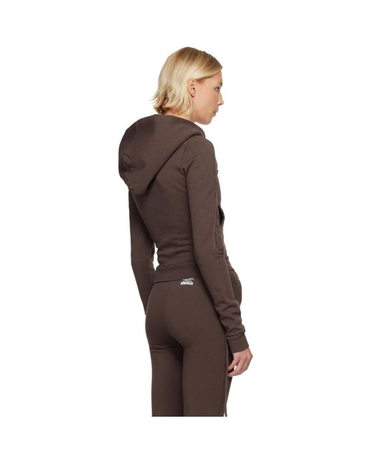 OTTOLINGER Black Fitted Zip Hoodie