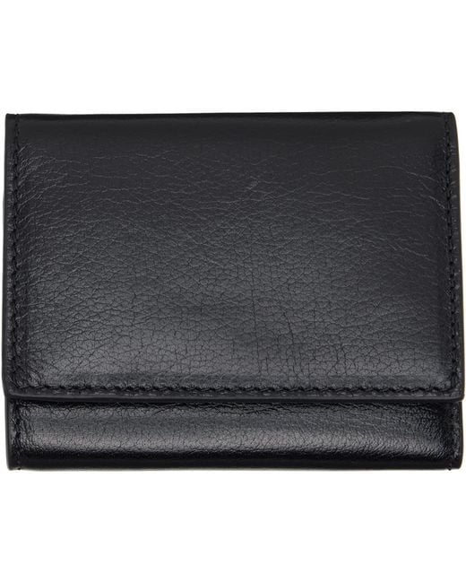 Chloé Black Mini Paddington Tri-Fold Wallet
