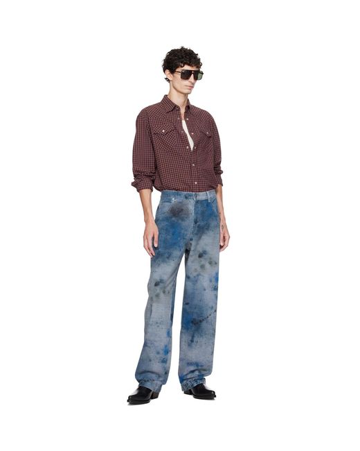 Isabel Marant Blue Pablo Jeans for men