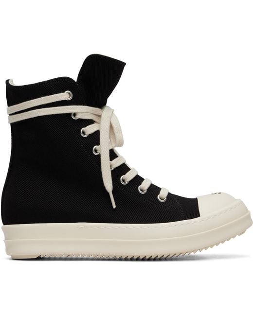 Rick Owens Black Tower Sneaks Sneakers