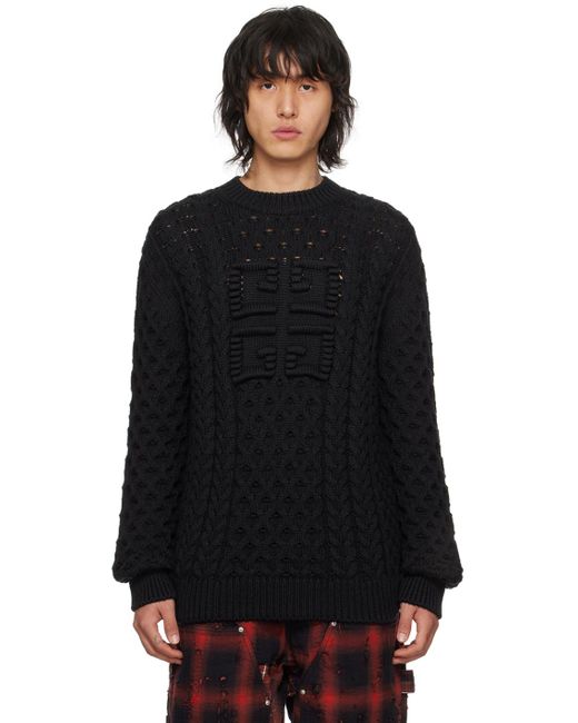 メンズ Givenchy 4g セーター Black
