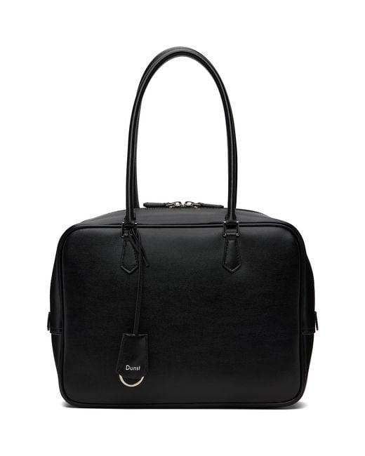DUNST Black Classic 28 Leather Bag