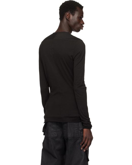 Rick Owens Black Porterville Edfu T-Shirt for men