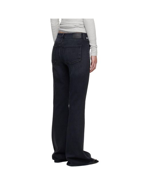 Citizens of Humanity Black Lilah Flare Welt Pocket Jeans