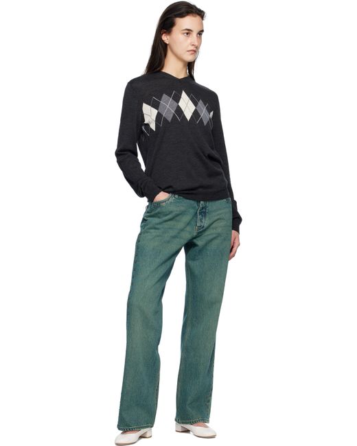 Paloma Wool Green Crowd Jeans