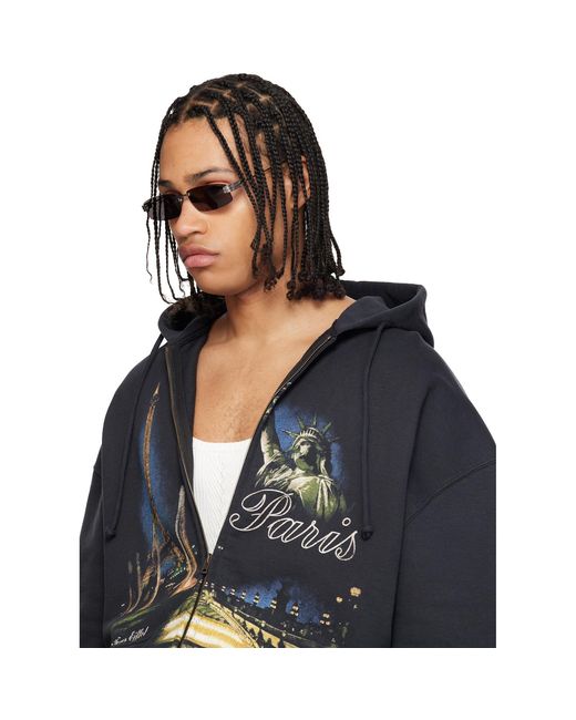 Balenciaga Black Gossip Sunglasses for men