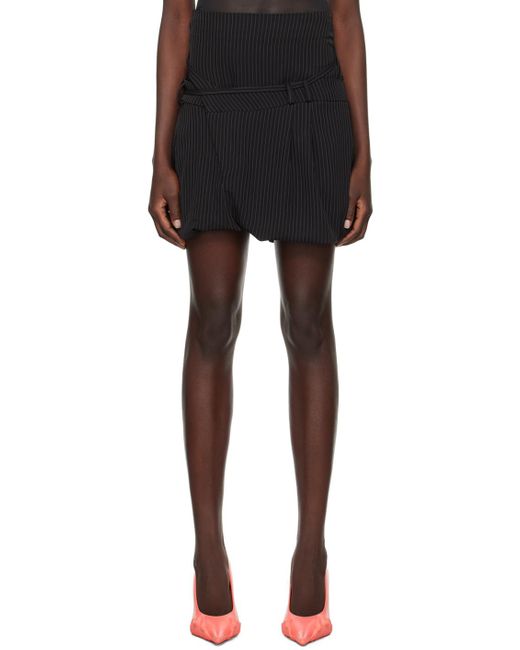OTTOLINGER Black Layered Miniskirt