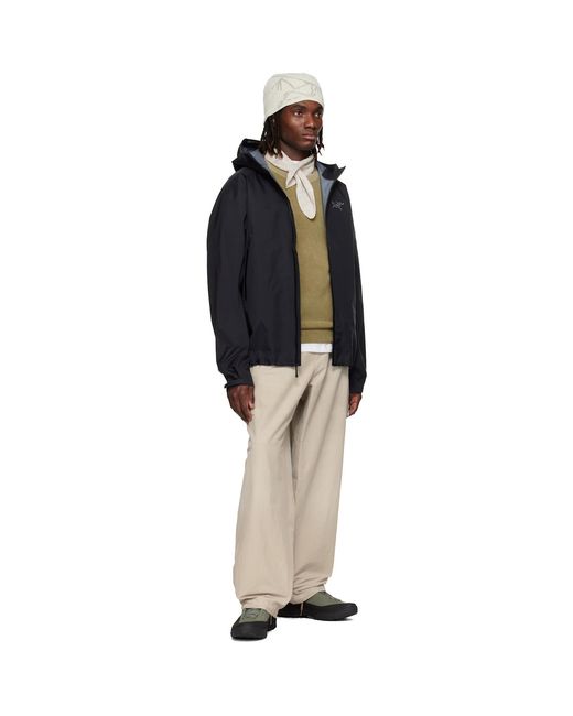 Arc'teryx Black Khaki Konseal Sneakers for men