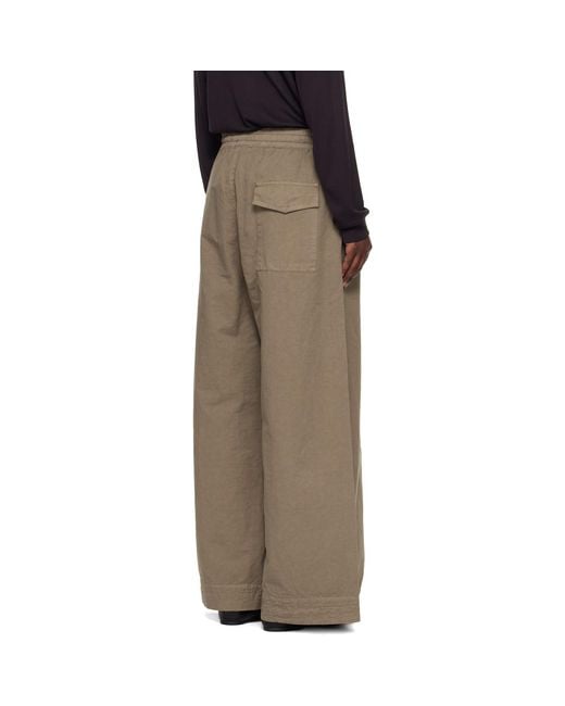 YMC Multicolor Khaki Envelope Trousers
