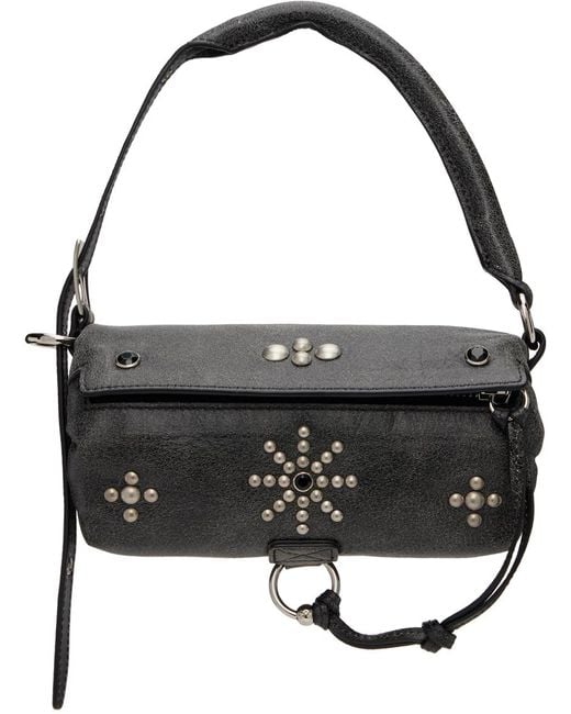 OPEN YY Stud Pillow Mini Bag in Black | Lyst