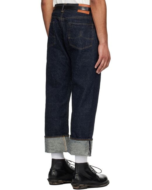 RRL Blue Limited-Edition Vintage 5-Pocket Jeans for men