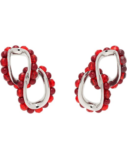 Kiko Kostadinov レディース レッド Kandel ピアス 【公式通販】
