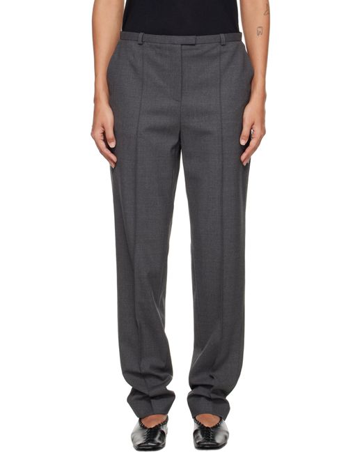 Loulou de Saison Black Malka Fitted Trousers