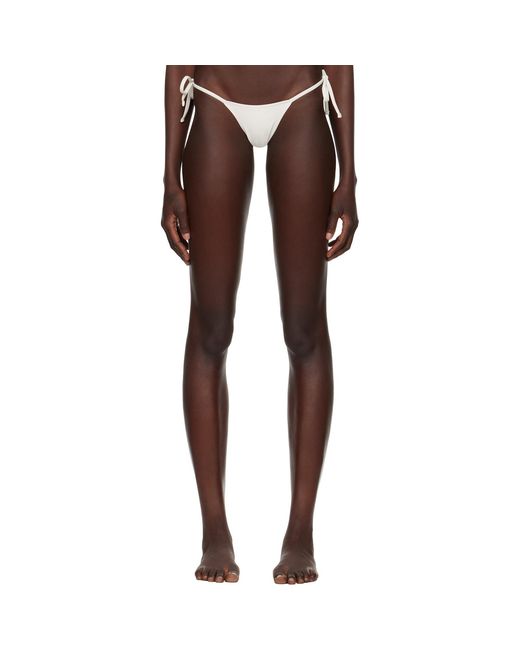 ÉTERNE White Isla Bikini Bottom