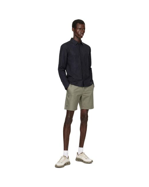 Veilance Blue Stema Ls Shirt for men