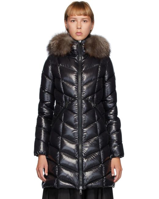 Moncler Fulmarus Lacque Fur-trim 