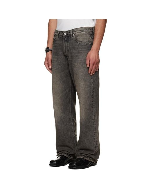 Our Legacy Black Third Cut Jeans for men