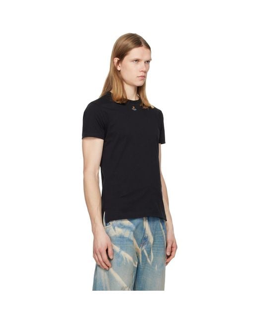 Vivienne Westwood Black Orb Peru T-Shirt for men