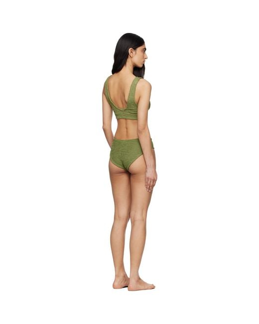 Hunza G Green Angel Bikini